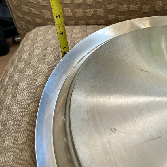 Demeyere Stainless Steel 15 inch Griddle Comal pan Made in Belgium - Picture 4 of 14